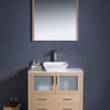 Fresca Torino 36   Modern Bathroom Vanity, FVN6236LO-VSL in Light Wood