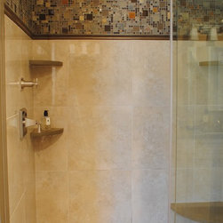Warm Neutral Master Bath - Showerheads And Body Sprays
