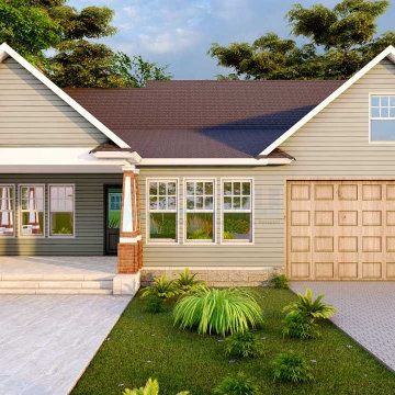 Front side exterior