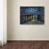 Vincent Van Gogh 'The Starry Night II' Canvas Art, 18x24