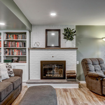 Lititz Basement Remodel with Laundry Room