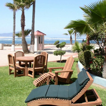 Penny Wooden Sun Lounger