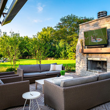Kane County Landscape Deck and Pergola