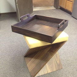 Walnut "Cap Trays" - Home Decor