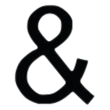 Decorative Letter, Medium, Ampersand