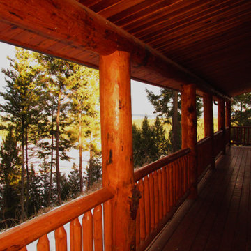 Custom Log Home