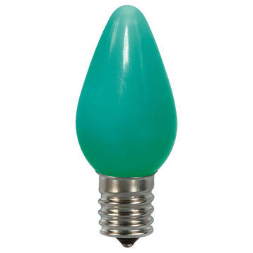 Vickerman C7 Ceramic LED Green Twinkle Bulb 25/Box