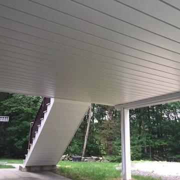 Fiberon Deck with Under deck ceiling system in Pelham, NH