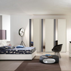 Mix Modern Italian Bed / Bedroom Set by Spar - $1,750.00 - Platform Beds