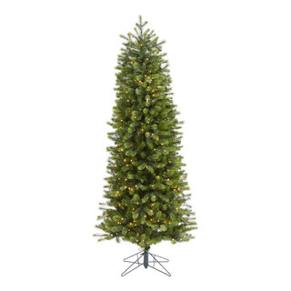 Nearly Natural Inc 5' Flocked Grand Northern Rocky Fir Artificial Christmas  Tree with Warm Micro (Multifunction with Remote Control) LED Lights