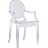 Arm Chair by Lamoderno, Clear, Qty 1