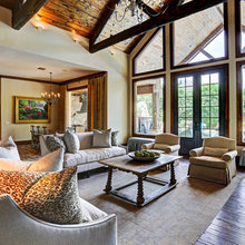 French country living room