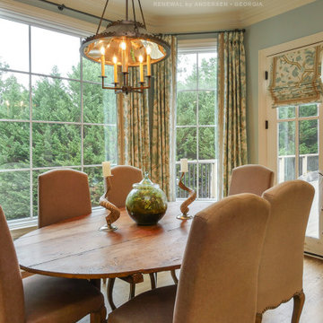 Farmhouse Style Windows in Gorgeous Dining Room - Renewal by Andersen Georgia