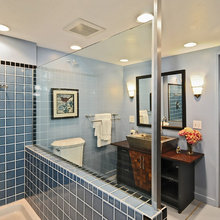 Tile shower
