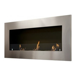 Ignis Optimum 60" x 28" Recessed Ventless Ethanol Fireplace WMF-013 - Bath Products