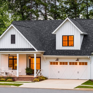 Black and White Carolina Farmhouse