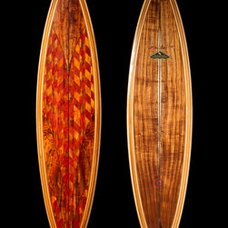 7'-3" Wooden Surfboards - Products