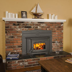 Pacific Energy Alderlea T5 Series 24'' x 21'' Wood Burning Insert Fireplace - Indoor Fireplaces