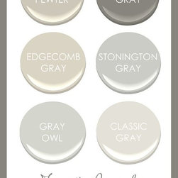 Gray & Greige Paint Colors - Paint