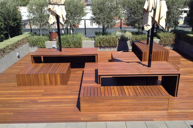 This is an example of a deck in Melbourne.