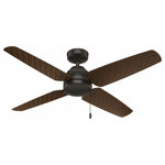 Hunter - Hunter 59619 Sunnyvale, 52" Outdoor Ceiling Fan with Pull Chain - The Sunnyvale outdoor ceiling fan features HunterGSunnyvale 52 Inch Ou Premier Bronze P.A. UL: Suitable for damp locations Energy Star Qualified: n/a ADA Certified: n/a  *Number of Lights:   *Bulb Included:No *Bulb Type:No *Finish Type:Premier Bronze