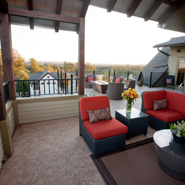 Powder Coated Railings for maximum views