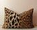 Velvet Leopard Pillow Cover, 19"x23"