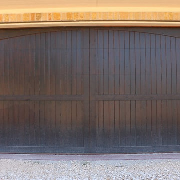 Real Wood Garage Door with HighLift in Lago Vista, Texas