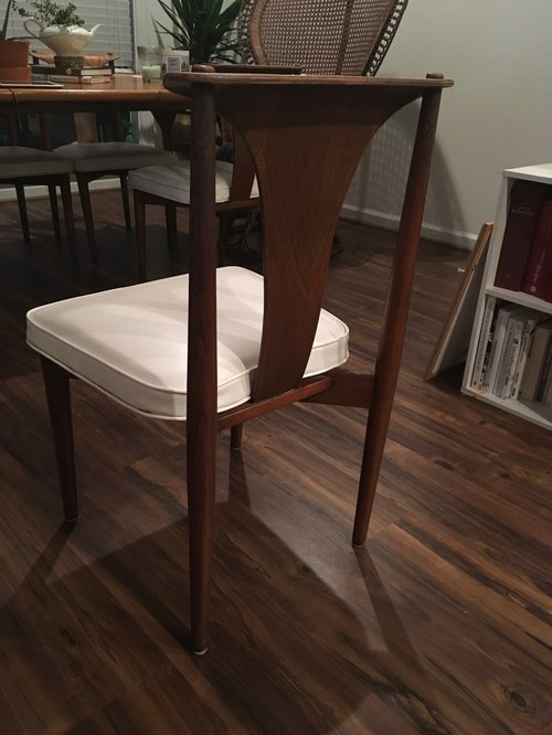 need help identifying period and style for dining chairs
