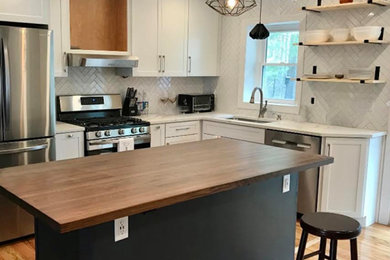 Inspiration for a kitchen remodel in New York