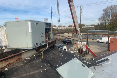 Replacing a 10 ton Carrier rooftop HVAC unit