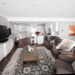 Logs End Wide Plank Engineered Walnut Flooring - Dunrobin, Ontario - Engineered Wood Flooring