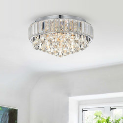 4-Light Flush Mount - Flush-mount Ceiling Lighting