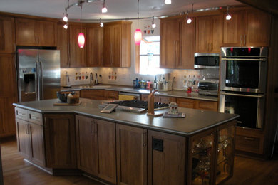Elegant kitchen photo in Other