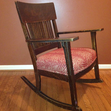 Rocking Chair Reupholstered
