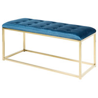 Surya Rigsby Bench, Bright Blue