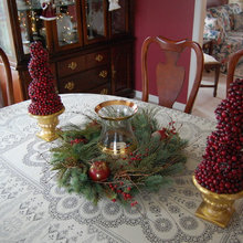 dining room table decorations