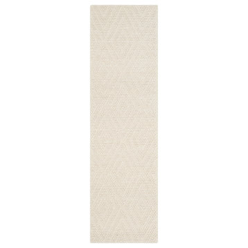 Safavieh Natura Collection NAT623A Rug, Ivory, 2' x 6'