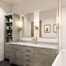 Upstairs bathrooms