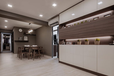 Living room - modern living room idea in Singapore