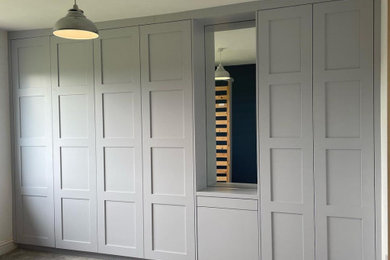 Design ideas for a wardrobe in London.