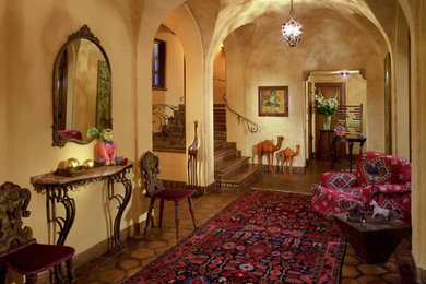 Entryway - mediterranean entryway idea in San Francisco