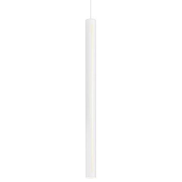 DALS Lighting PDLED120-36 1 Light 2"W LED Mini Pendant - White