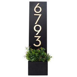 Contemporary House Numbers by Post & Porch