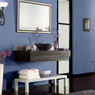 Foto di una stanza da bagno moderna