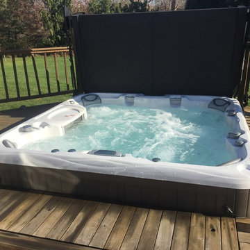 Hot Tub Decking Applications