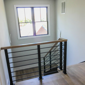 Project #52 | Minimalist Open Riser Stairway