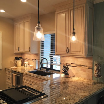 Long Beach Kitchen, Bar, Fireplace Remodel