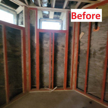 Naples Basement Mudroom Before