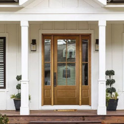 Masonite Performance Door System VistaGrande &frac34; Lite Exterior Fiberglass Door - Front Doors